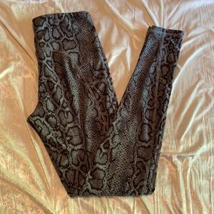 Snake Skin Leggings